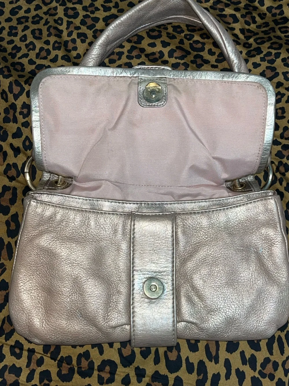 Y2K Coach Parker Baguette shoulder bag